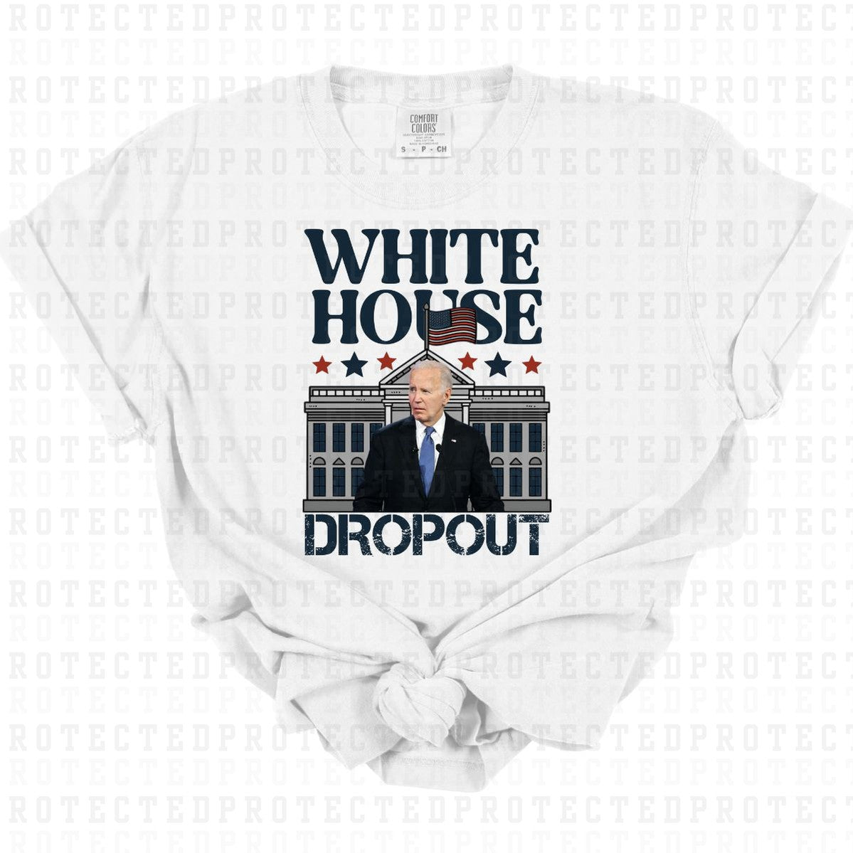 WHITE HOUSE DROPOUT - DTF TRANSFER