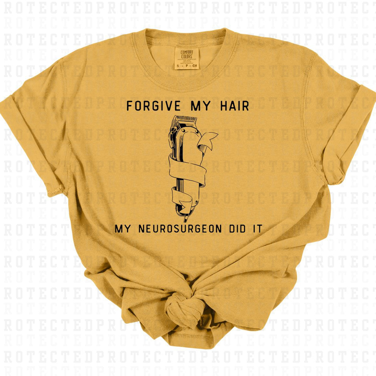 MY NEUROSURGEON DID IT *SINGLE COLOR* - DTF TRANSFER