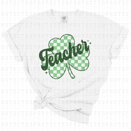 TEACHER SHAMROCK - DTF TRANSFER