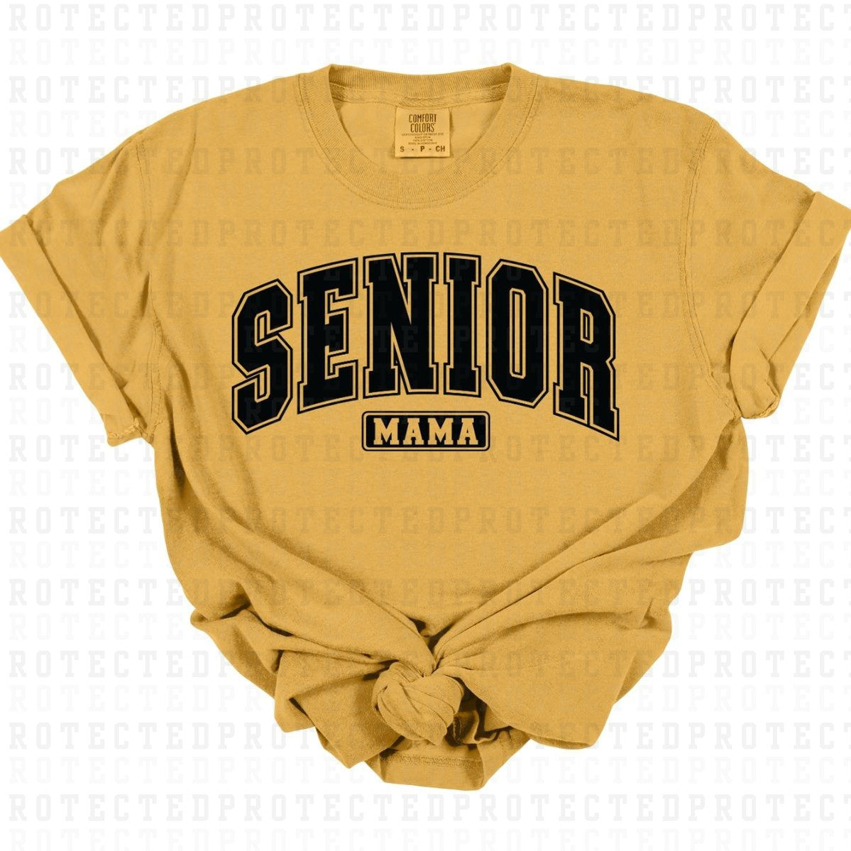 SENIOR MAMA *SINGLE COLOR* - DTF TRANSFER