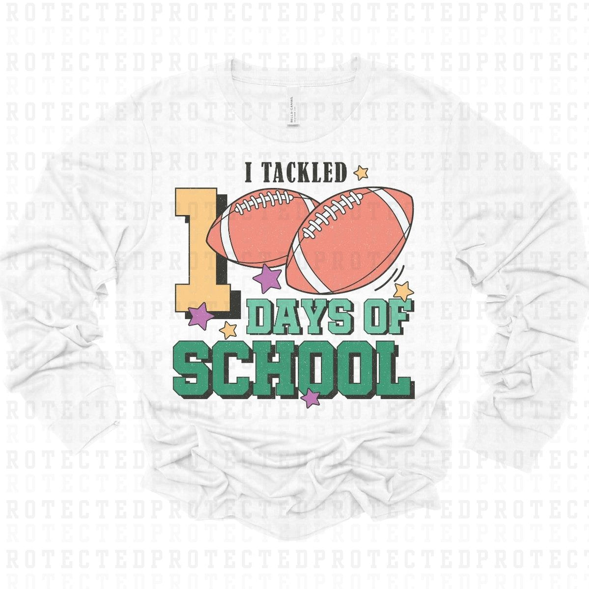 I TACKLED 100 DAYS OF SCHOOL - DTF TRANSFER