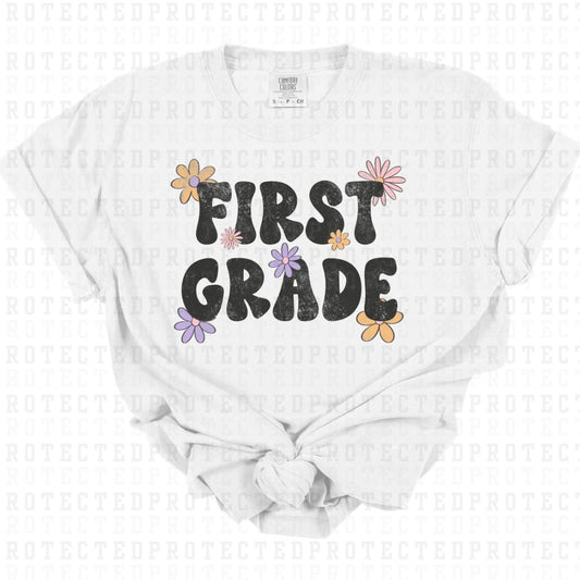 FIRST GRADE *GRUNGE* - DTF TRANSFER