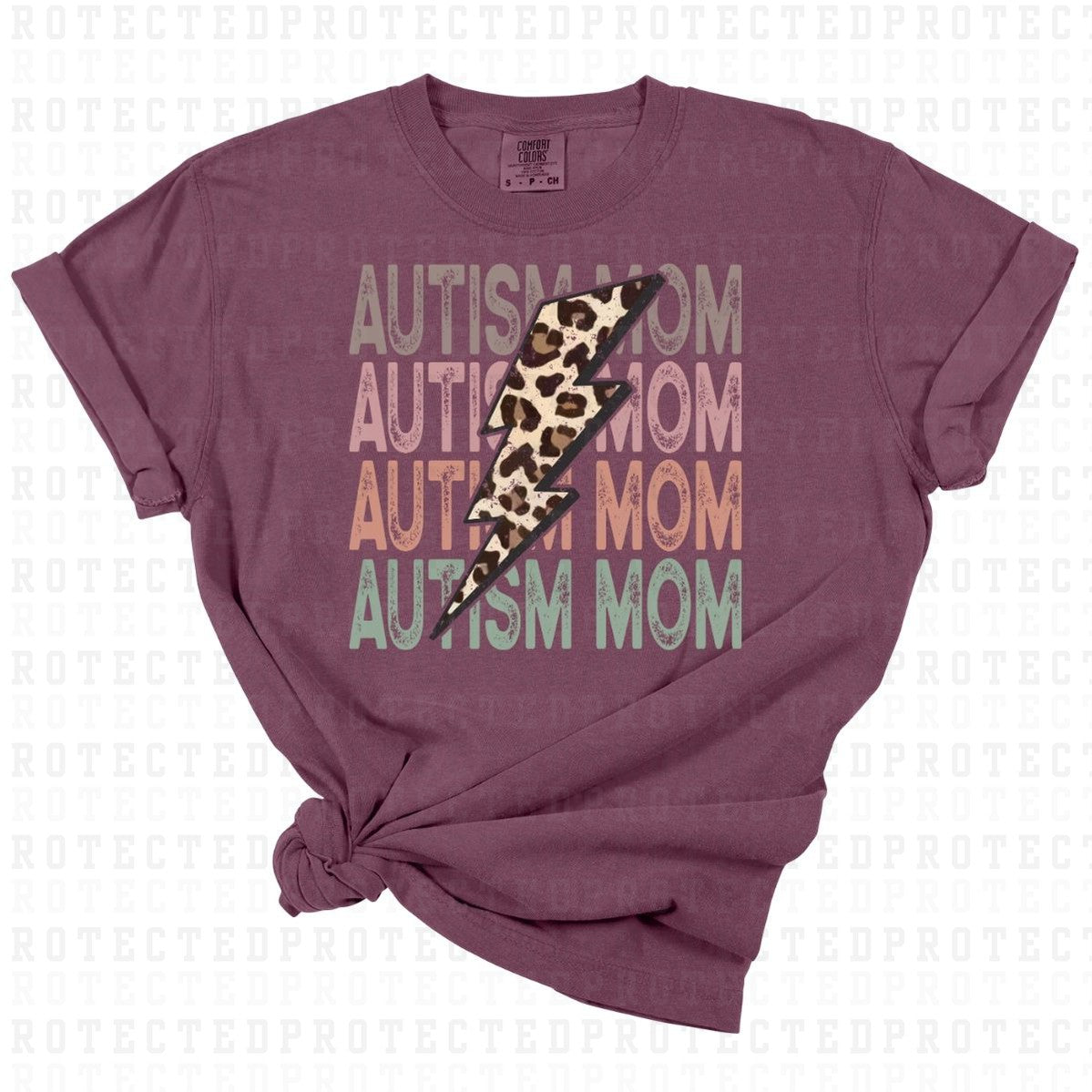 AUTISM MOM 4X - DTF TRANSFER