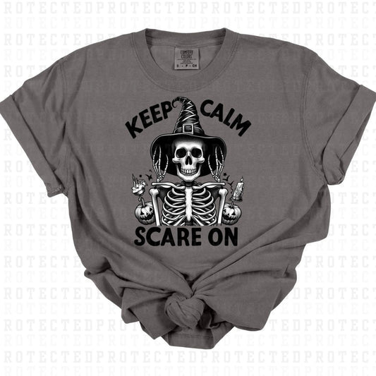 KEEP CALM SCARE ON - DTF TRANSFER