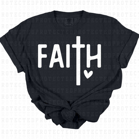 FAITH *WHITE - SINGLE COLOR* - DTF TRANSFER