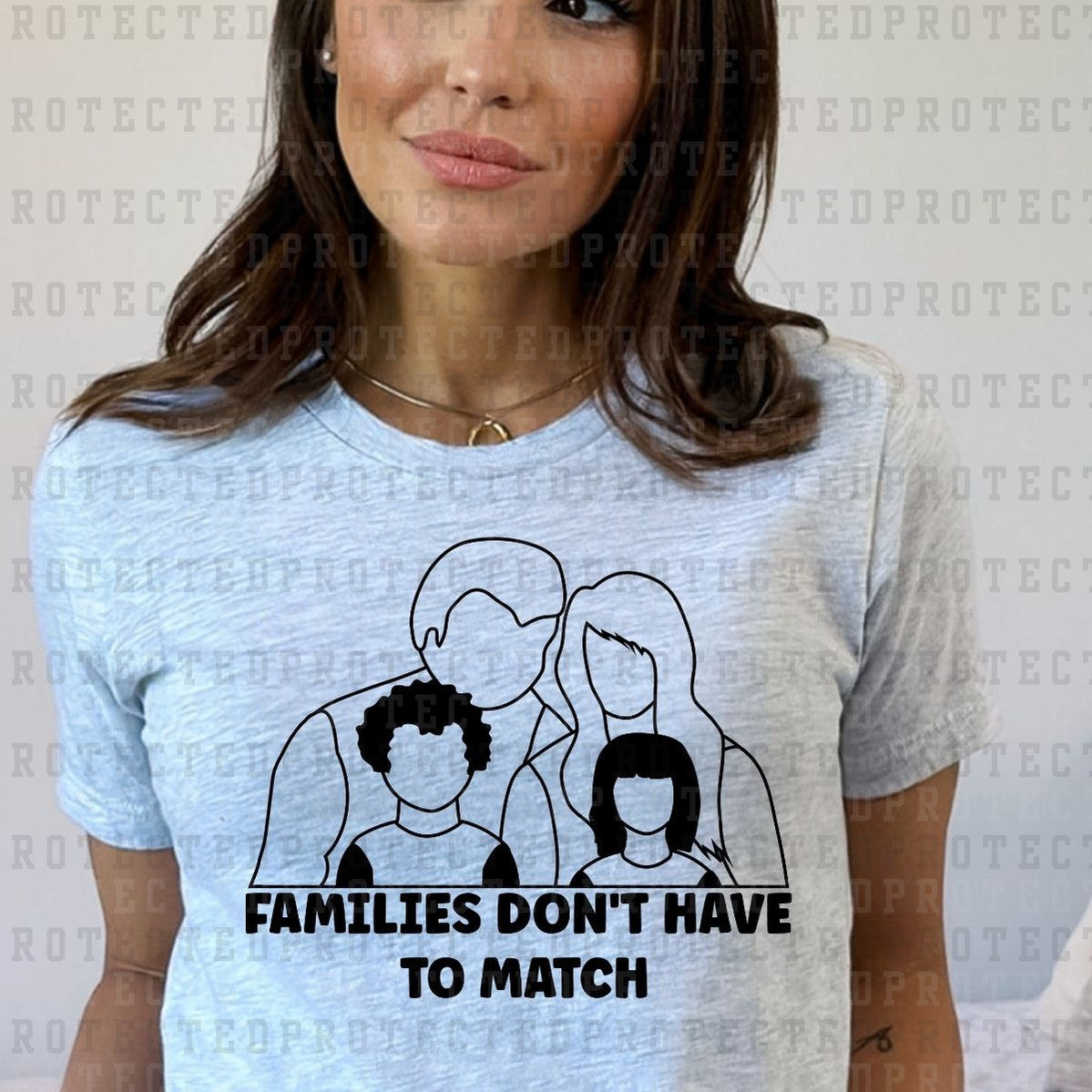 FAMILIES DONT HAVE TO MATCH *SINGLE COLOR* - DTF TRANSFER