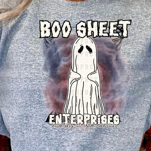 BOO SHEET ENTERPRISE -  DTF TRANSFER