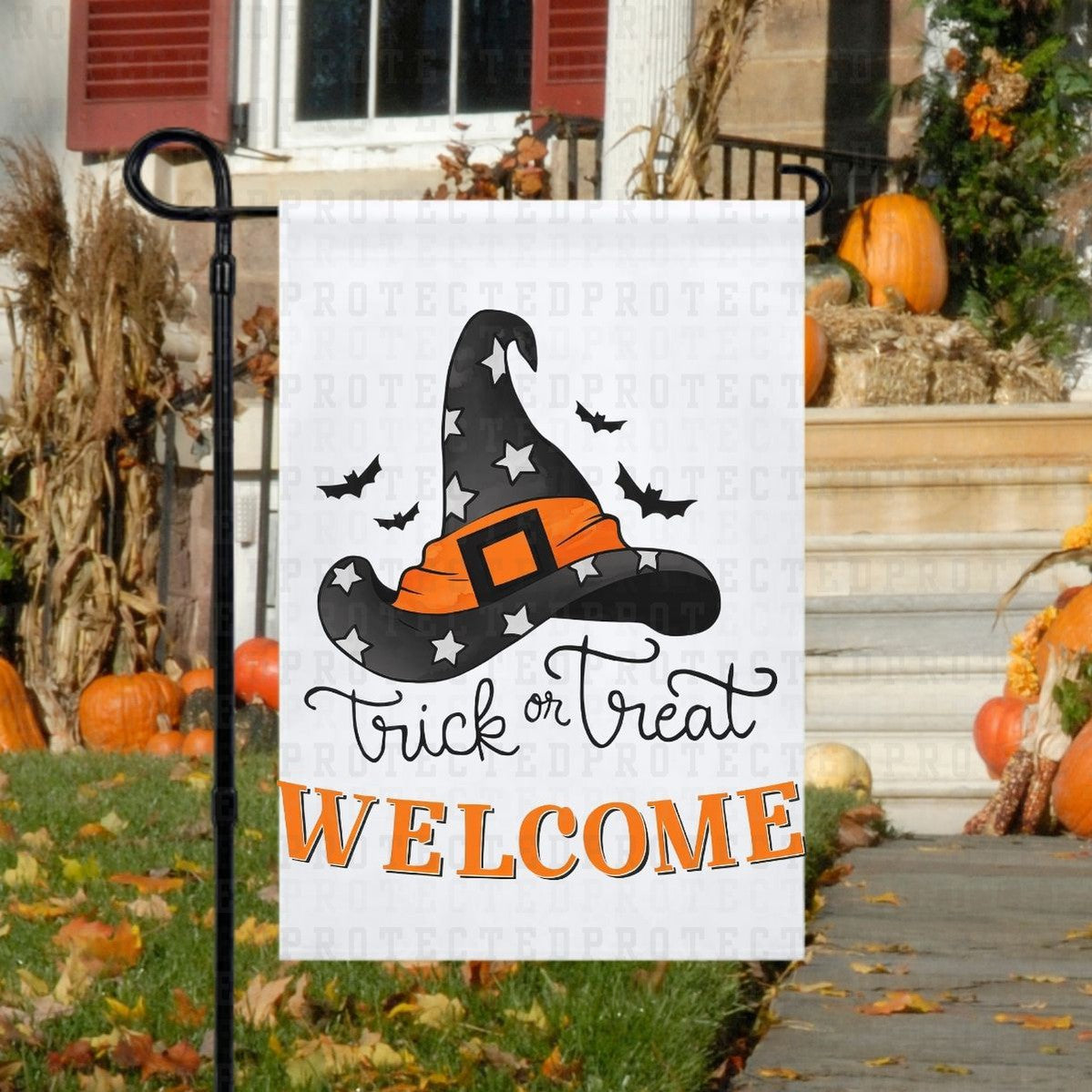 TRICK OR TREAT WELCOME - DTF TRANSFER