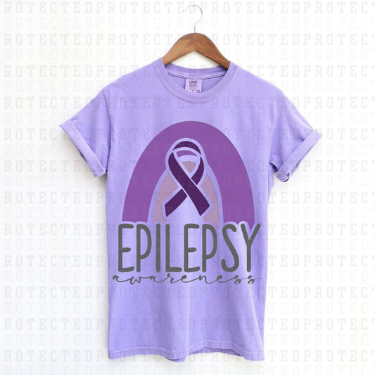 EPILEPSY AWARENESS RAINBOW  - DTF TRANSFER