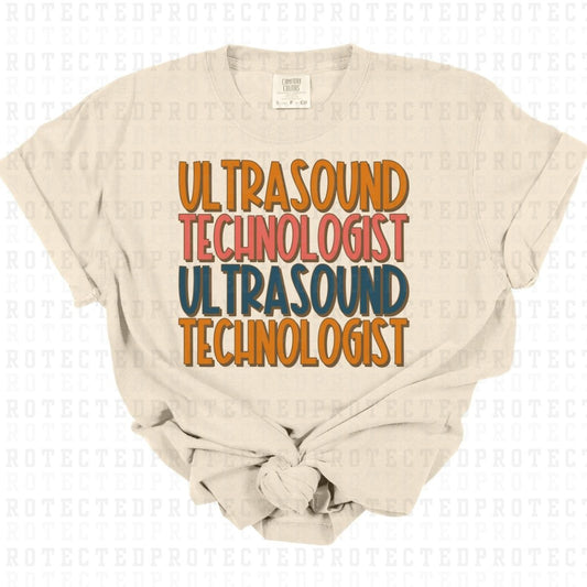 ULTRASOUND TECHNOLOGIST *WITHOUT LIGHTENING BOLT* - DTF TRANSFER