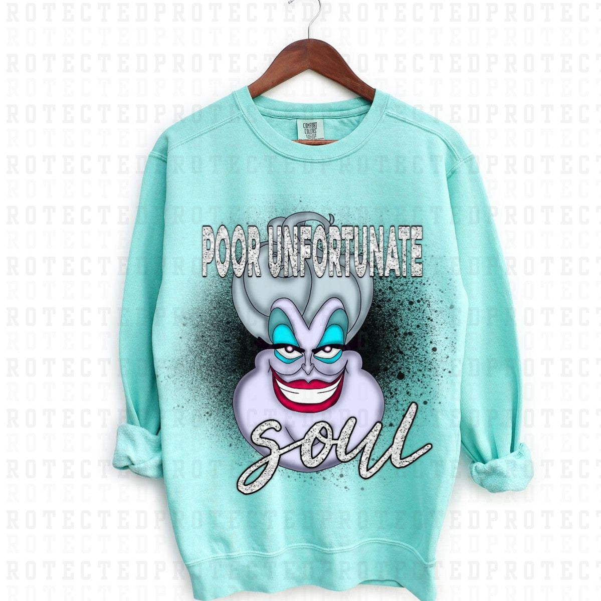 POOR UNFORTUNATE SOUL *FAUX SEQUIN* - DTF TRANSFER