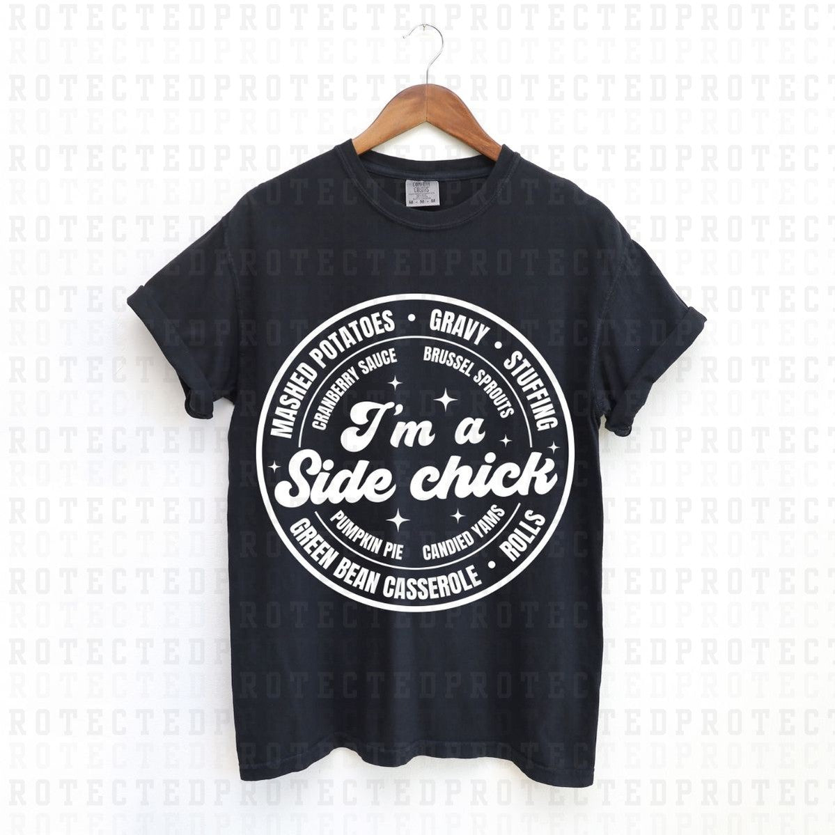 IM A SIDE CHICK *SINGLE COLOR* - DTF TRANSFER