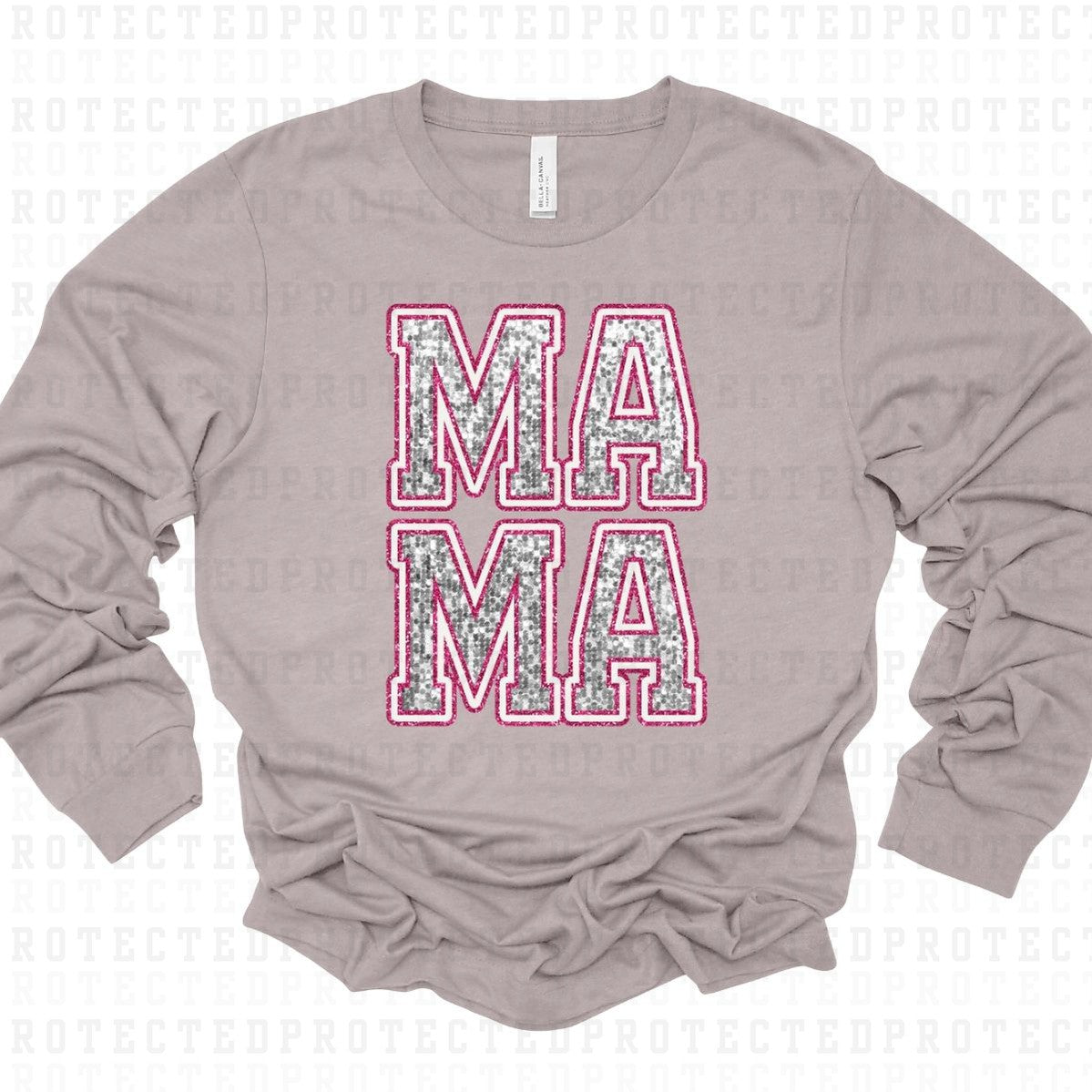 MAMA *FAUX SEQUIN* - DTF TRANSFER