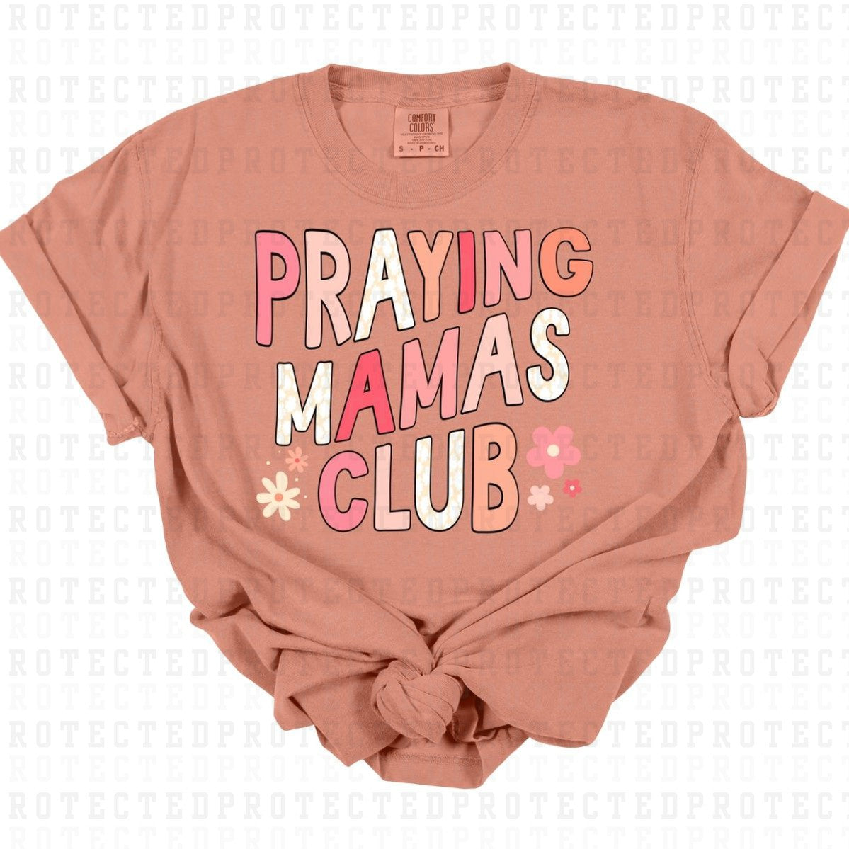 PRAYING MAMAS CLUB - DTF TRANSFER