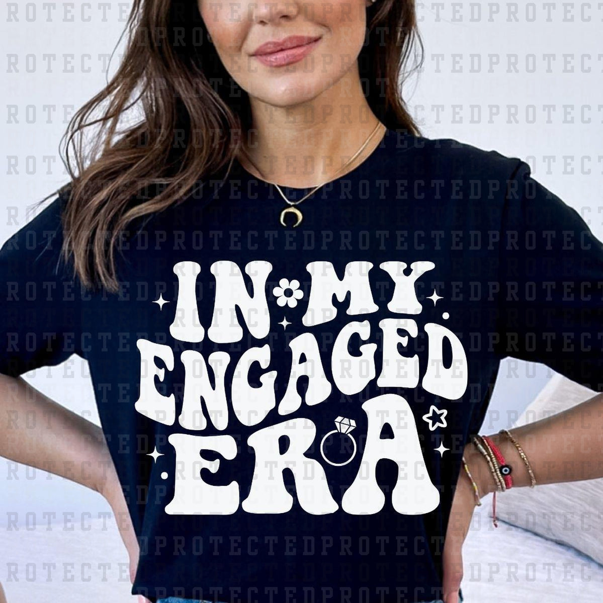 IN MY ENGAGED ERA *SINGLE COLOR* - DTF TRANSFER