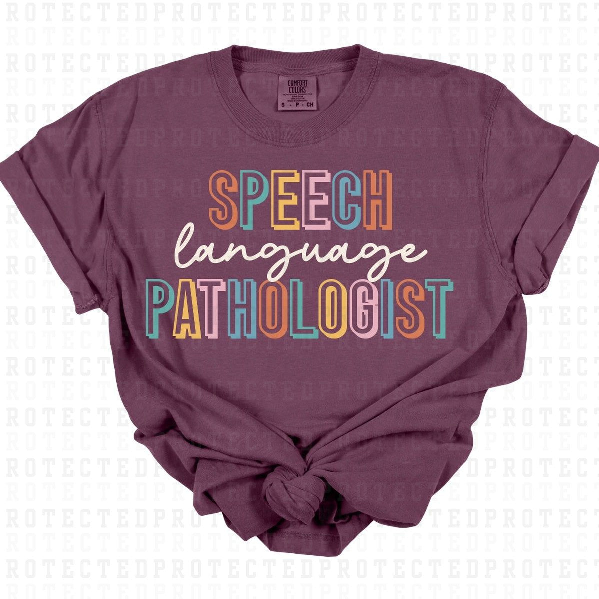 SPEECH LANGUAGE PATHOLOGIST - DTF TRANSFER