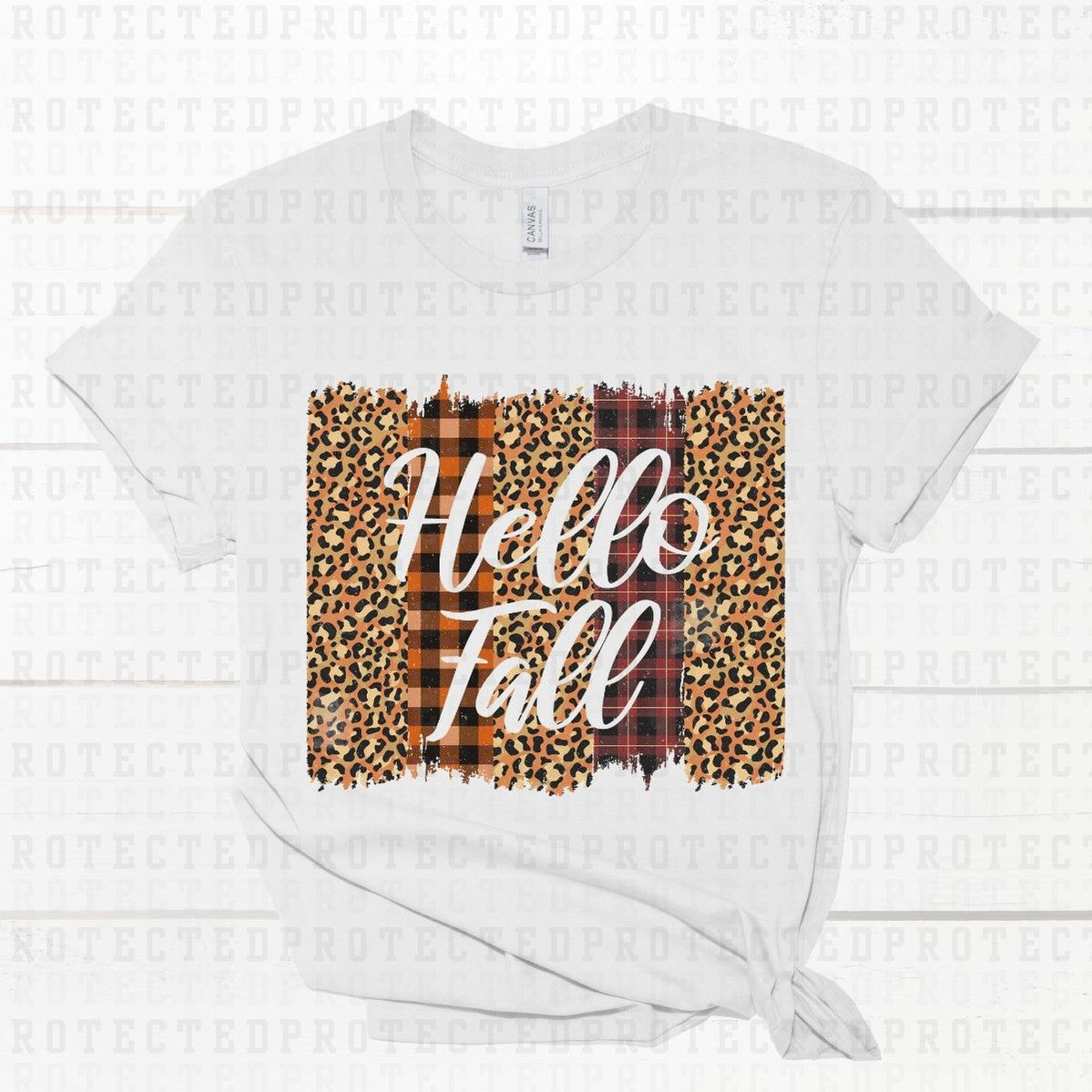 HELLO FALL - DTF TRANSFER