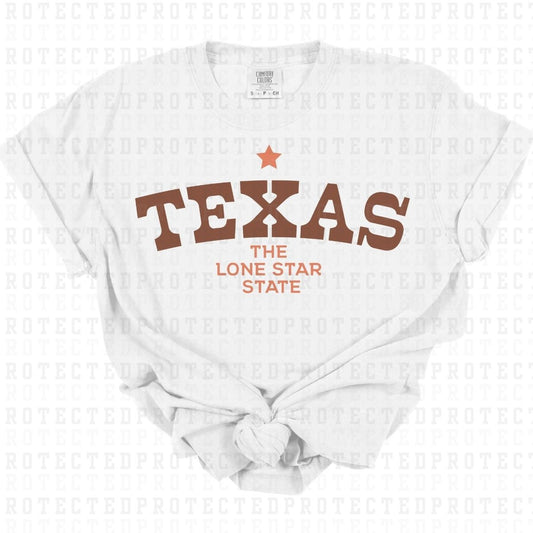 TEXAS THE LONESTAR STATE - DTF TRANSFER