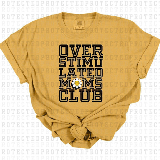 OVERSTIMULATED MOMS CLUB - DTF TRANSFER