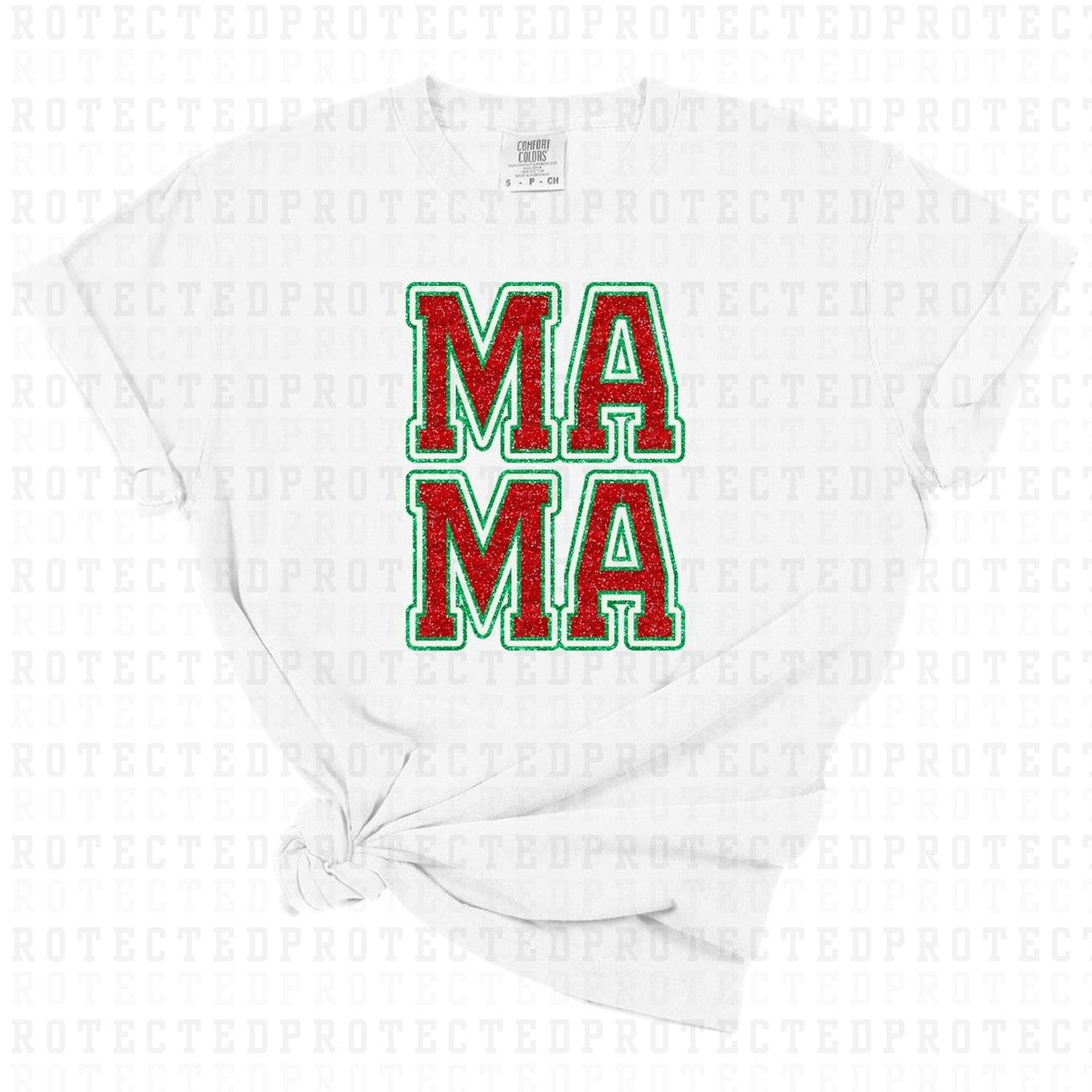 MAMA *FAUX SEQUIN* - DTF TRANSFER