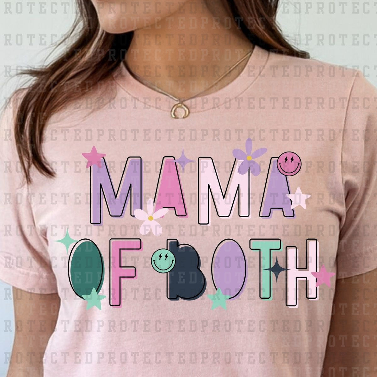 MAMA OF BOTH - DTF TRANSFER