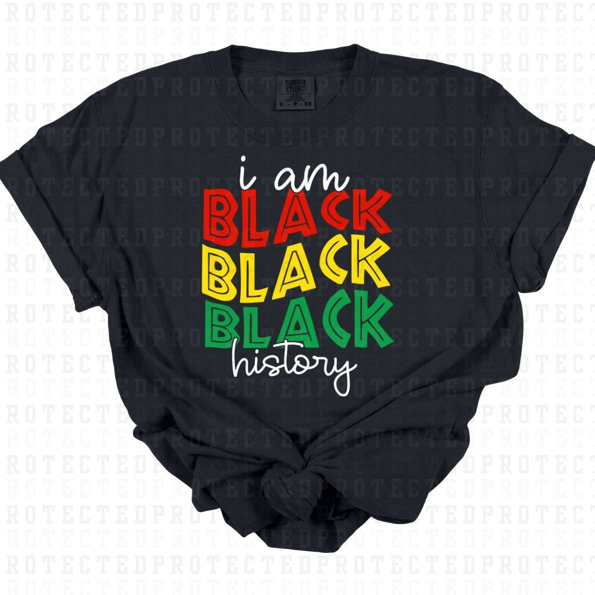 I AM BLACK HISTORY - DTF TRANSFER