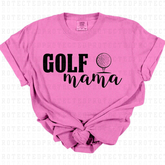 GOLF MAMA *SINGLE COLOR* - DTF TRANSFER