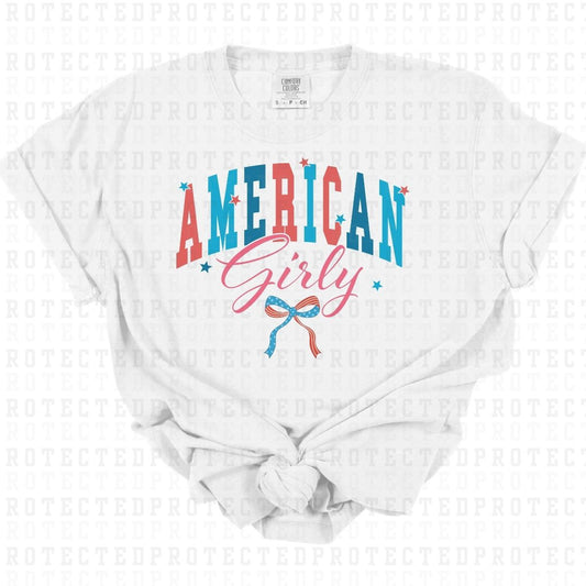 COQUETTE AMERICAN GIRLY - DTF TRANSFER