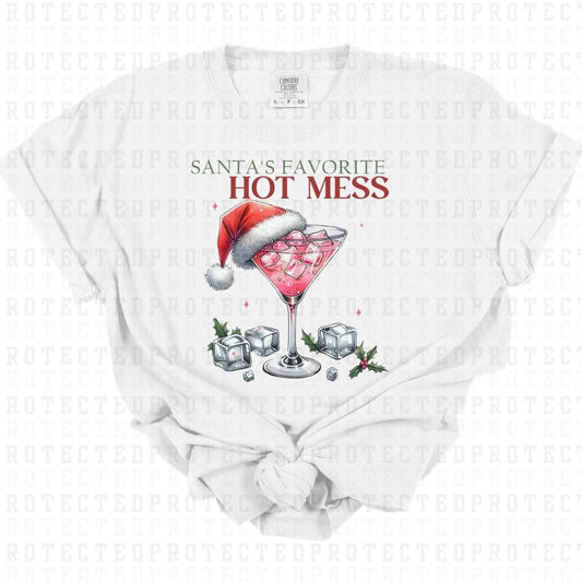 SANTAS FAVORITE HOT MESS - DTF TRANSFER