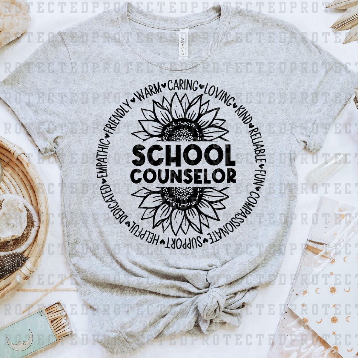 SCHOOL COUNSELOR *SINGLE COLOR* - DTF TRANSFER