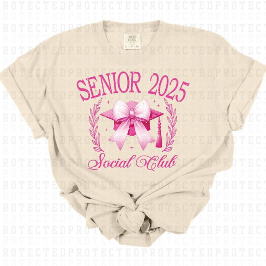 COQUETTE SENIOR 2025 *GRUNGE* - DTF TRANSFER