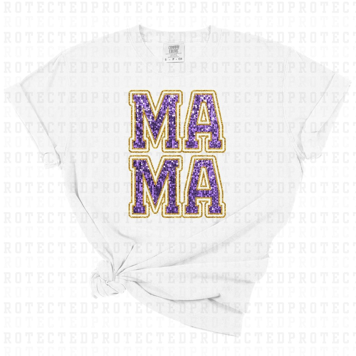 MAMA *FAUX SEQUIN* - DTF TRANSFER