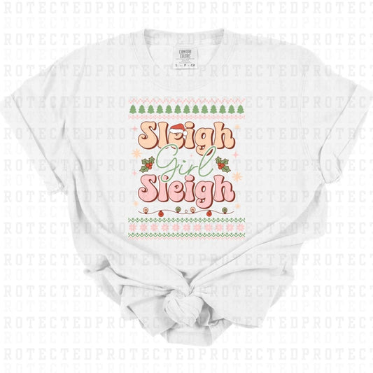 SLEIGH GIRL SLEIGH - DTF TRANSFER