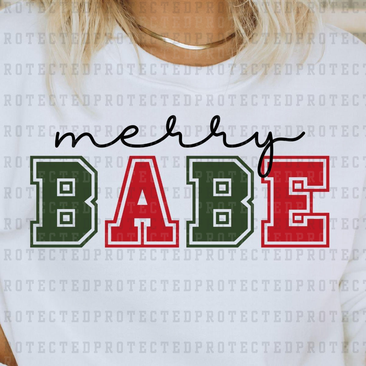 MERRY BABE - DTF TRANSFER