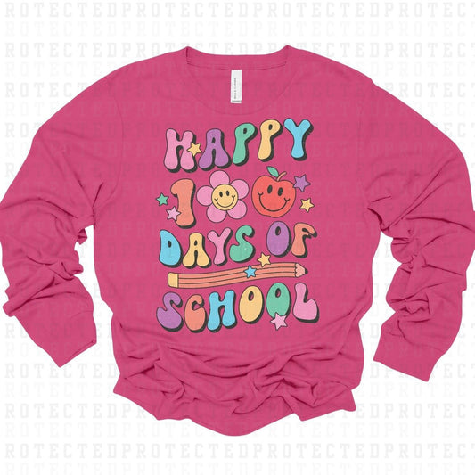 HAPPY 100 DAYS OF SCHOOL - DTF TRANSFER