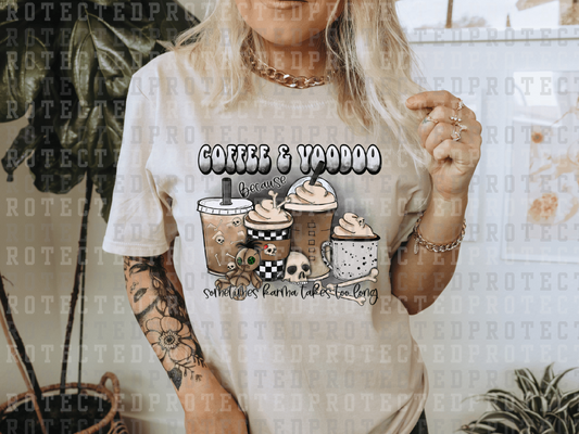 COFFEE & VOODOO - DTF TRANSFER - KAI RAE TRANSFERS