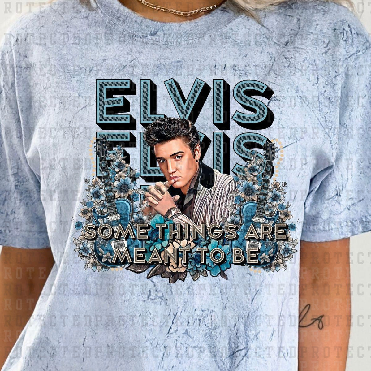 ELVIS SOMETHINGS ARE MEANT TO BE - DTF TRANSFER