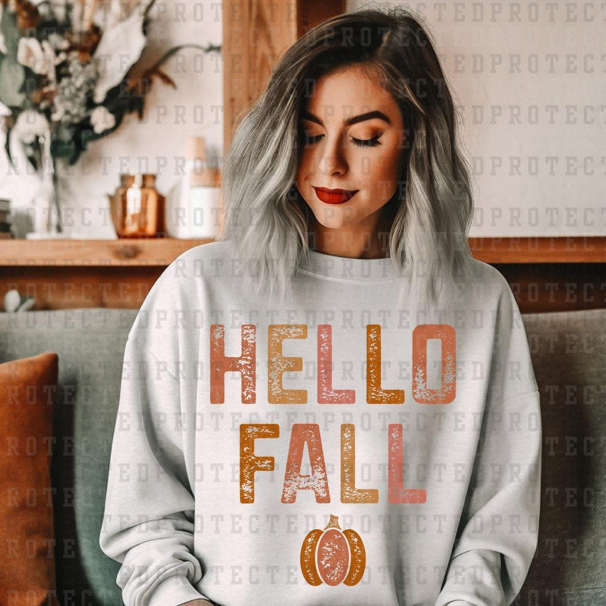 HELLO FALL - DTF TRANSFER