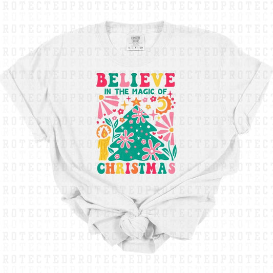 BELIEVE IN THE MAGIC OF CHRISTMAS - DTF TRANSFER