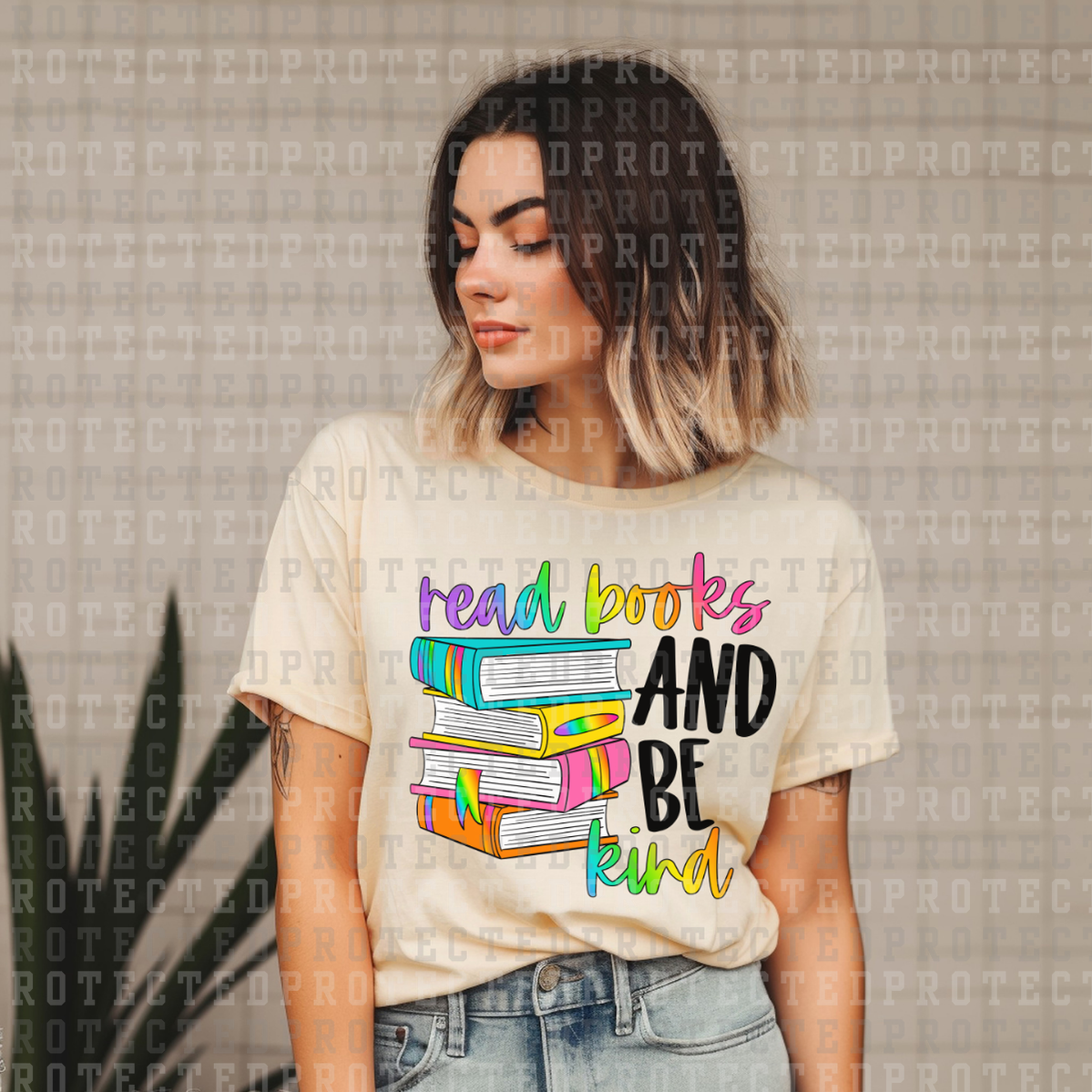 READ BOOKS AND BE KIND - DTF TRANSFER