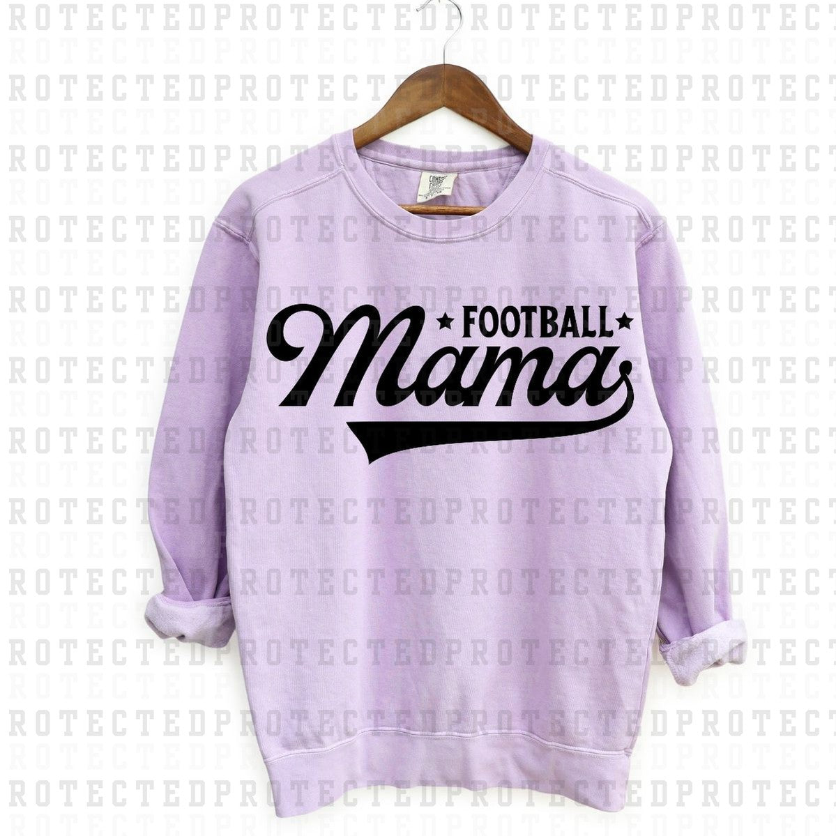 FOOTBALL MAMA *SINGLE COLOR* - DTF TRANSFER