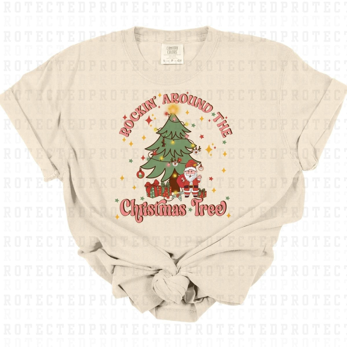 ROCKIN' AROUND THE CHRISTMAS TREE - DTF TRANSFER