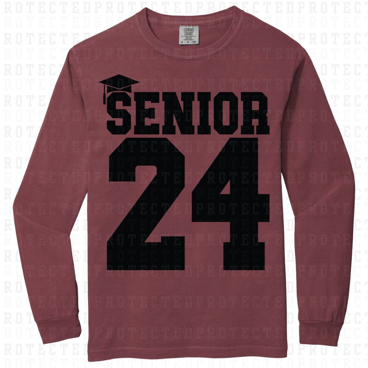 SENIOR 24 *SINGLE COLOR* - DTF TRANSFER