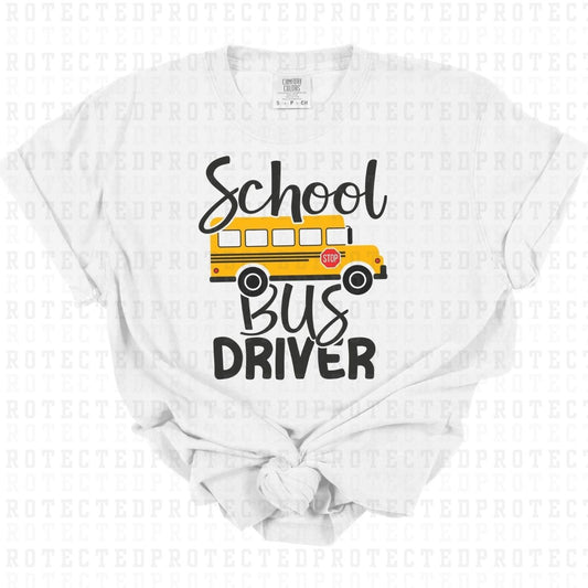 SCHOOL BUS DRIVER - DTF TRANSFER