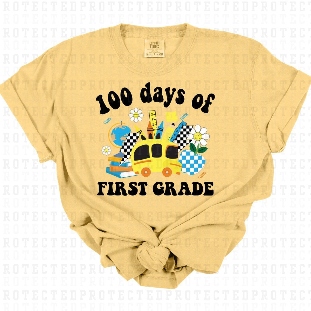 100 DAYS OF FIRST GRADE - DTF TRANSFER