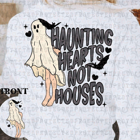 HAUNTING HEARTS (POCKET/BACK) - DTF TRANSFER