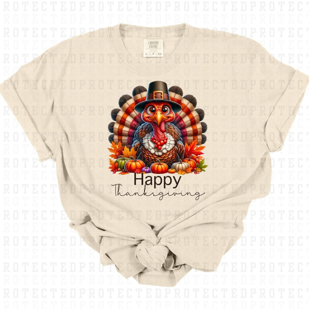 HAPPY THANKSGIVNG - DTF TRANSFER