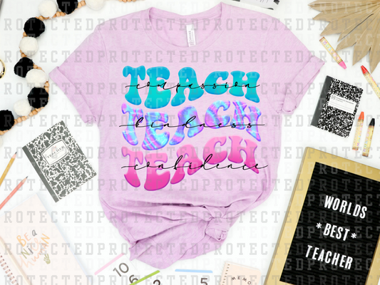 TEACH COMPASSION - DTF TRANSFER