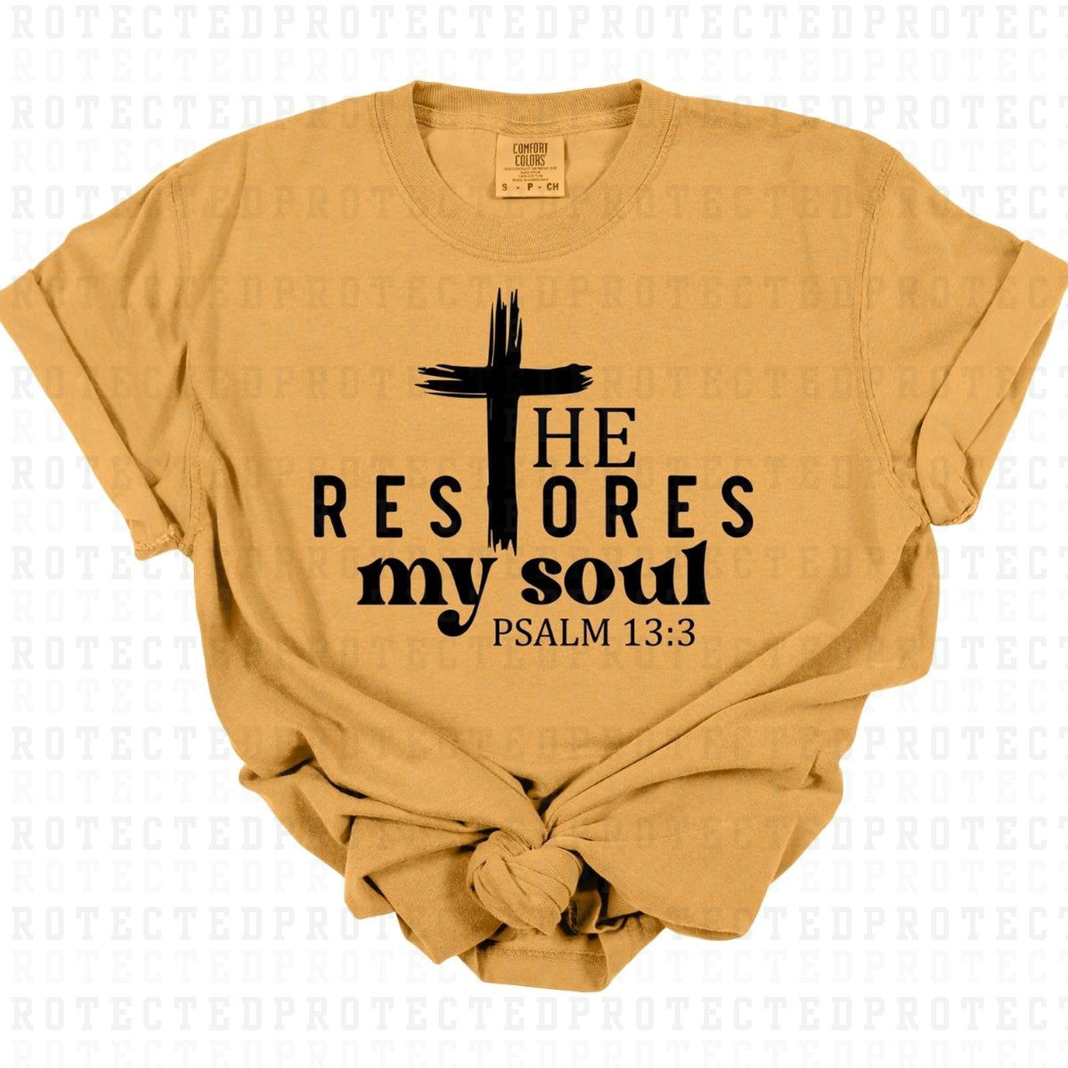 PSALM 13:3 *SINGLE COLOR* - DTF TRANSFER