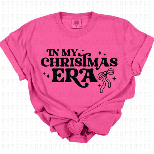 IN MY CHRISTMAS ERA *SINGLE COLOR* - DTF TRANSFER